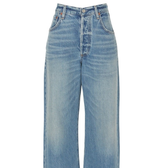 Citizens of Humanity Gaucho Vintage Jeans - Cropped Blue Denim, 31 - Picture 5 of 17